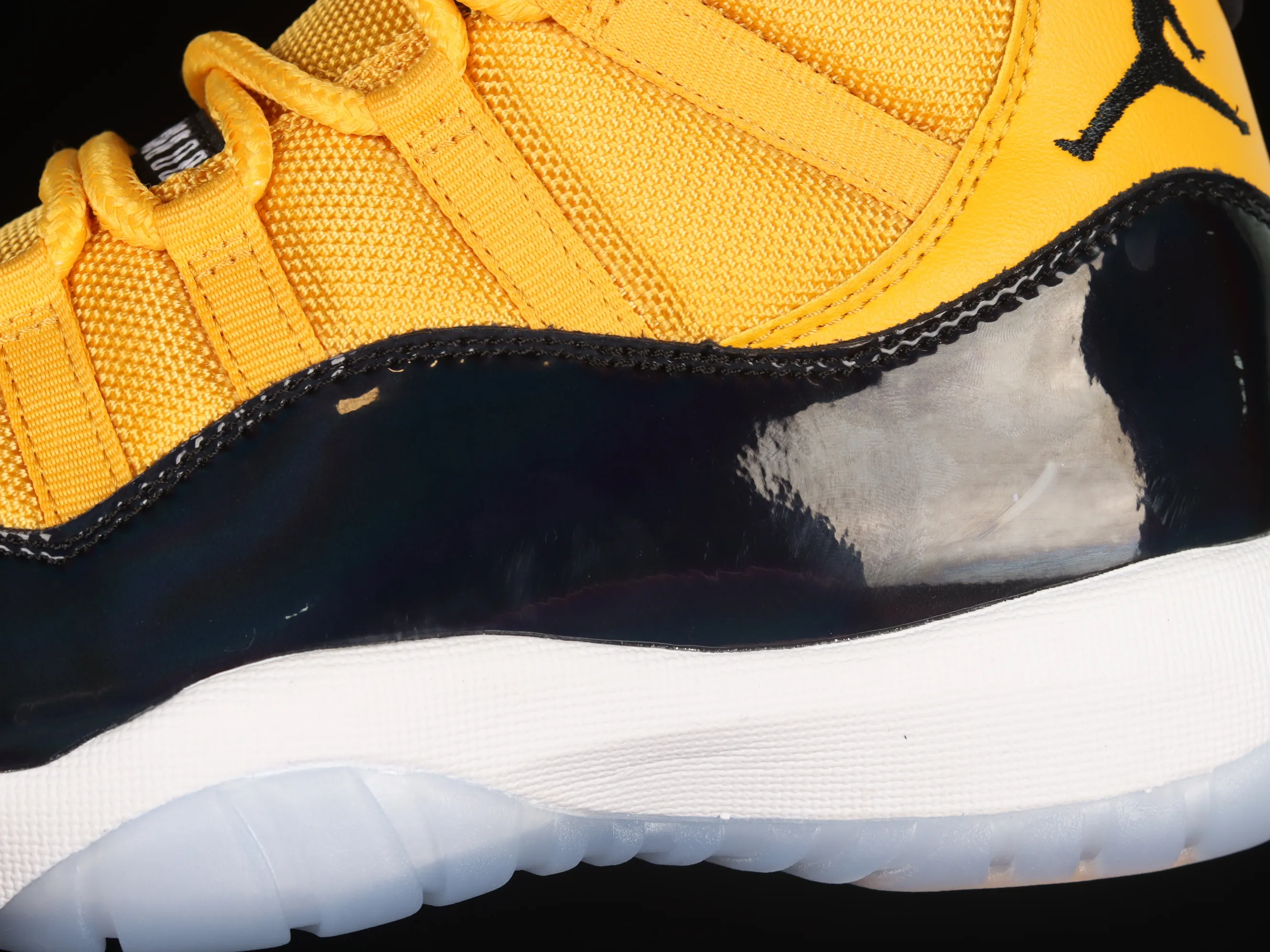 All categories Air Jordan Jordan series basketball shoes Air Jordan 11 pure original version Air Jordan 11 Retro "Black Yellow" AJ11 Joe 11 black yellow CT8012-118